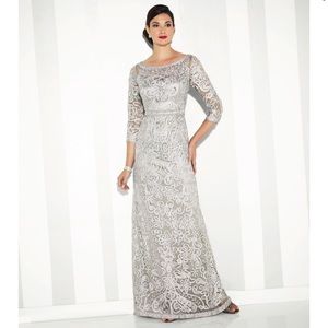 Mon Cheri Cameron Blake 115064SL, size 8, silver